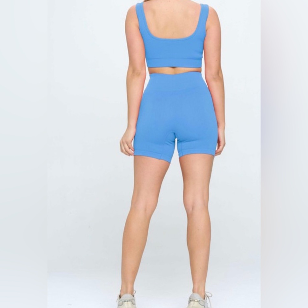 2pc ribbed workout set - Picture 2 of 7